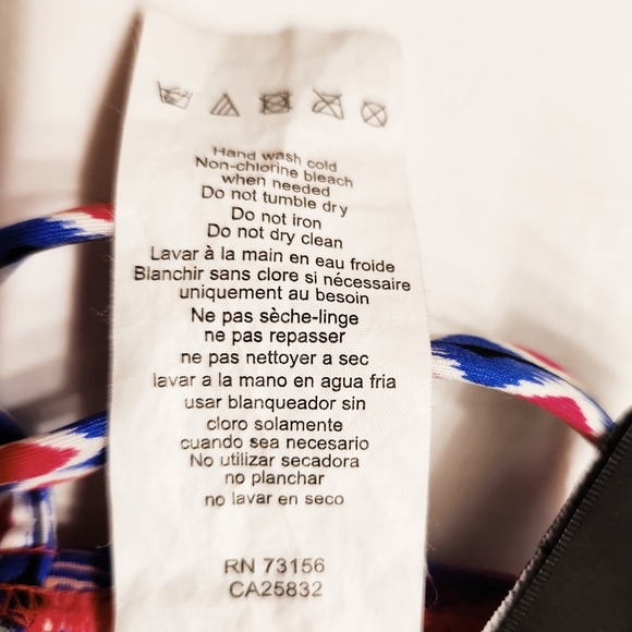 La Blanca Womens Sandbar Multi Strap Cross-Back Mio One-Piece Swimsuit Size 8 - Picture 6 of 7